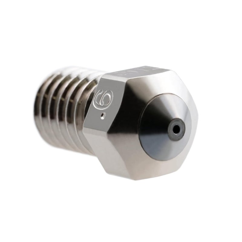 Micro-Swiss CM2 RepRap V5-V6 1.75 Nozzle for Prusa i3 MK2 / MK2S / MK3 / Mini - Copper Core - M2 Hardened Steel Tip - Superior Thermal Performance - Exceptional Wear Resistance (.6mm) - Image 2